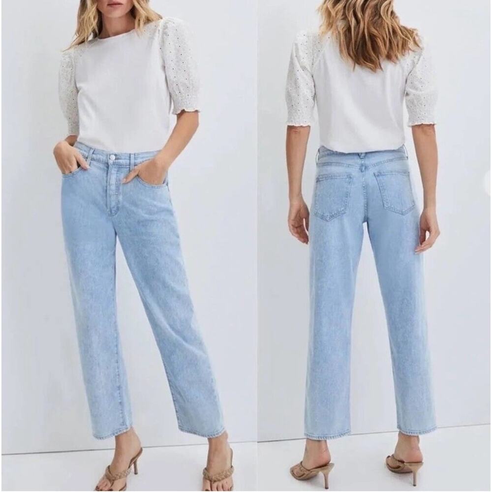 Veronica Beard Jeans Blake Classic Straight High Rise - Picture 11 of 11